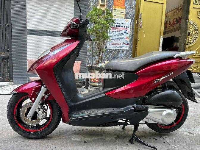 Honda Dylan 150cc 2004 77000km đỏ Đẹp97% Bs.tphcm