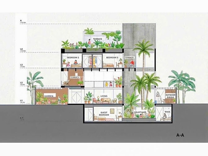 Bán biệt thự Fideco Thảo Điền, 508m2 ven sông, hầm + 3 tầng - 240 tỷ