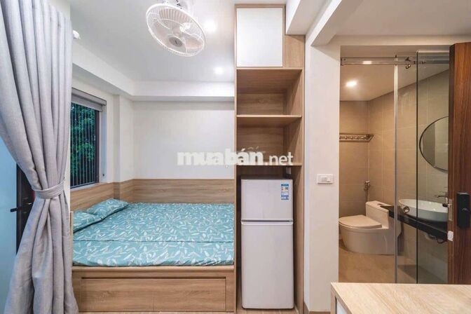 Siêu phẩm CCMN 25m2 Full đồ xịn sò. máy giặt riêng tại Ngõ Hoà Bình 6