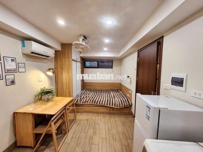 Siêu phẩm CCMN 25m2 Full đồ xịn sò. máy giặt riêng tại Ngõ Hoà Bình 6