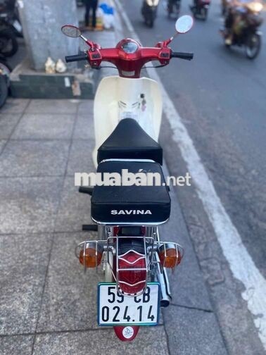 Honda Cub 50cc 2023 màu Đỏ trắng