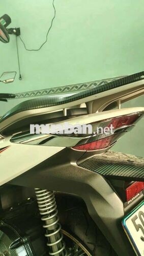 Honda SH 6124 km màu trắng đen