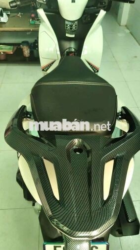 Honda SH 6124 km màu trắng đen