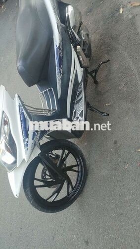 Suzuki Hayate SS trắng xanh máy bao êm điện đèn OK
