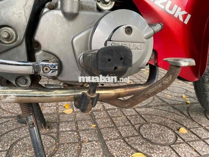 Suzuki Smash Revo 110 110cc màu đỏ đen