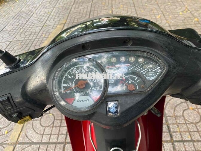 Suzuki Smash Revo 110 110cc màu đỏ đen