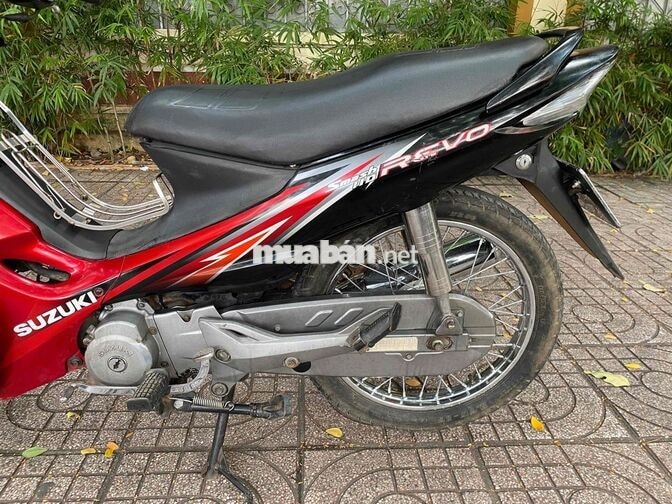 Suzuki Smash Revo 110 110cc màu đỏ đen