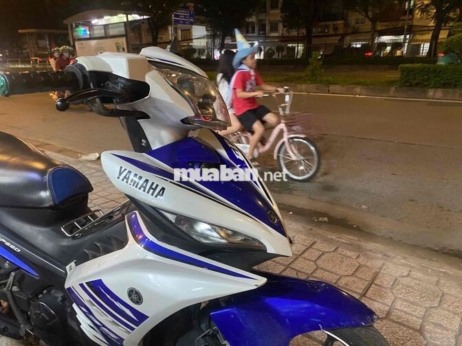 Yamaha Exciter 135 màu trắng xanh