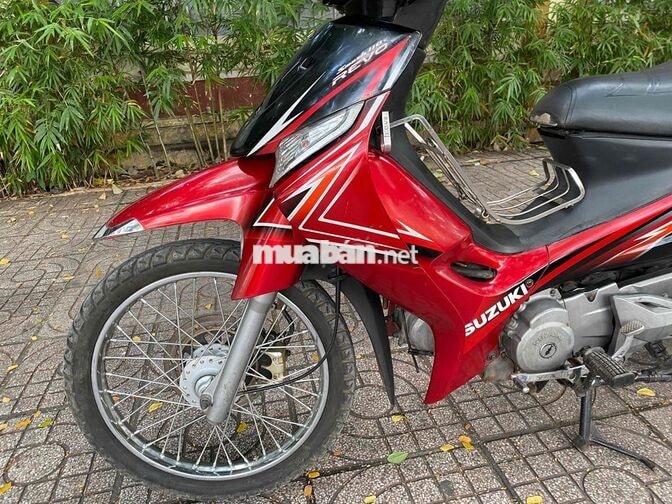 Suzuki Smash Revo 110 110cc màu đỏ đen