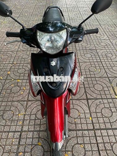 Suzuki Smash Revo 110 110cc màu đỏ đen