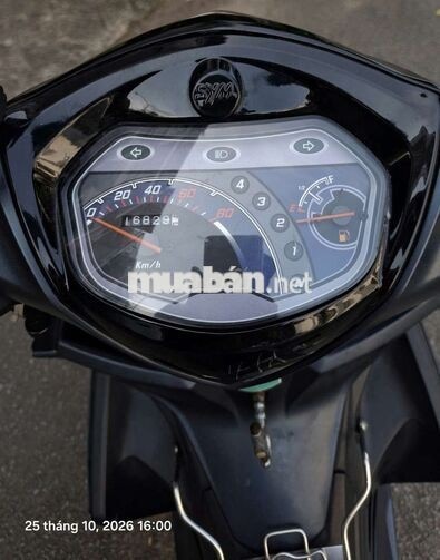 SYM Galaxy 50cc 2023 Đen Đã sử dụng
