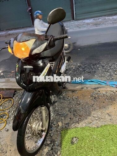 Daelim Wave 50cc màu Đen bạc