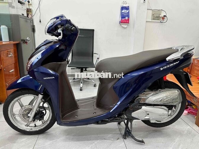 Honda Vision 2018 110cc màu Xanh Bstp