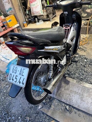 Daelim Wave 50cc màu Đen bạc