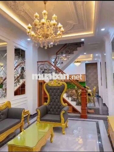 Nhà 1 trệt 3 lầu full nội thất đường số 8 BHH B bình tân 
