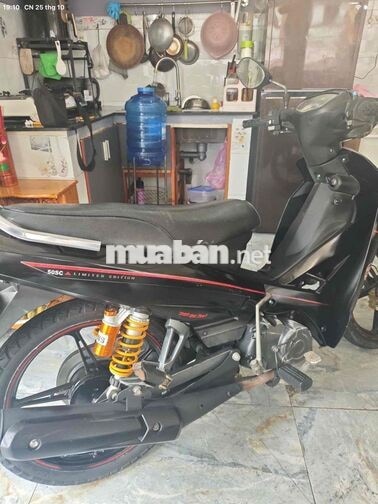 Sirius 50c đời 2021 đen không cần bằng lái