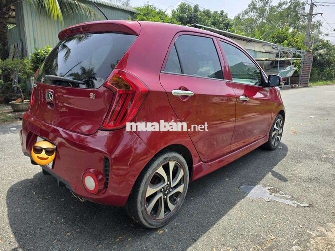Kia Morning Si 2017 Tự động 55.000km Đỏ