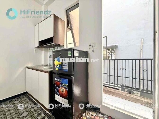 Căn Hộ Studio - 20m2 - Ban Công - Máy Giặt Riêng -.Full Nội Thất -