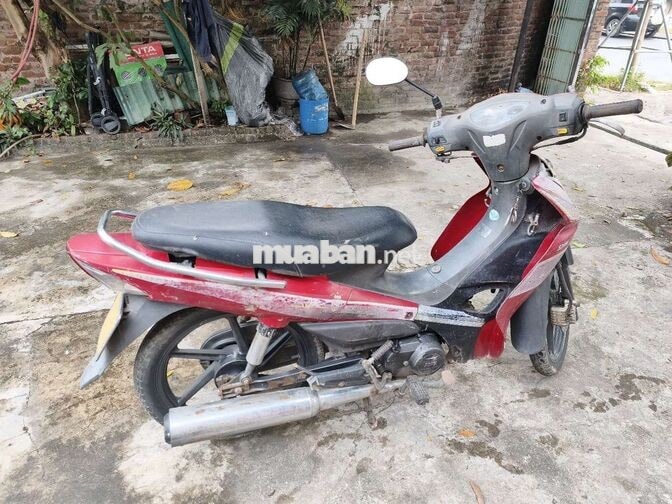 SYM Elegant xe máy số Đỏ đen
