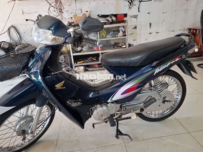 Honda Wave Alpha màu Xanh