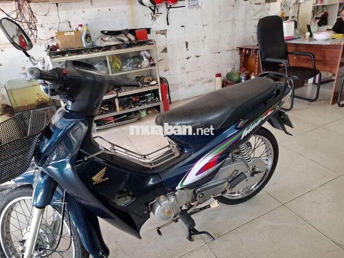 Honda Wave Alpha màu Xanh