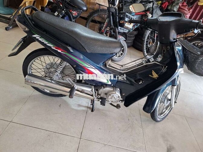 Honda Wave Alpha màu Xanh