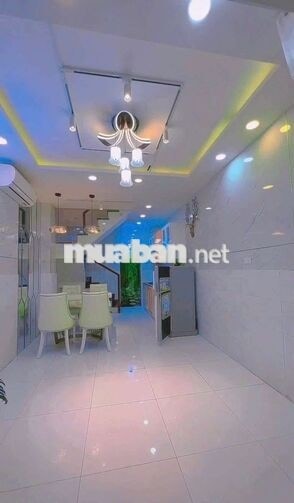 nhà nc mới đẹp full nội thất tr 2 lầu thành mỹ p8 tân bình