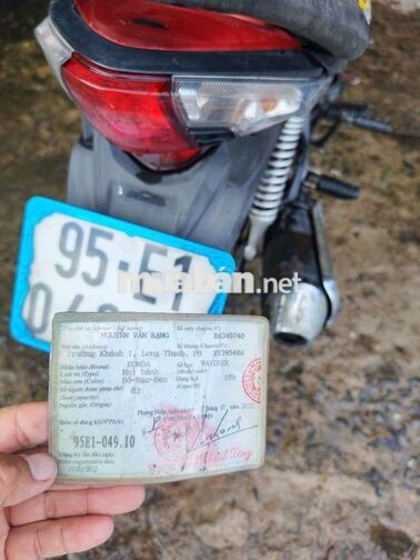 Honda Wave RSX 2012 Đỏ bạc đen 109cc