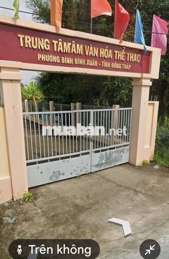 mặt tiền đường nhựa 7m, đất nền lên sẵn lâu năm, gần trạm y tế xã 