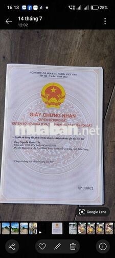 mặt tiền đường nhựa 7m, đất nền lên sẵn lâu năm, gần trạm y tế xã 