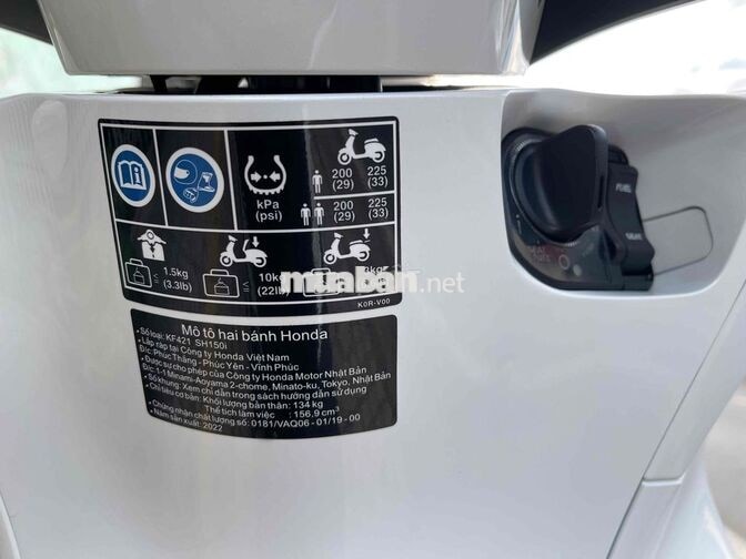 CHUẨN 350km  - SH 150i T12/2022 BSTP - BAO GÓP NX