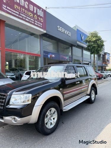 Ford Everest 2008 2.5L 4x4 MT Đen