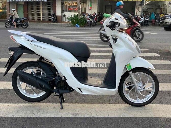 Honda Vision 2022 màu trắng