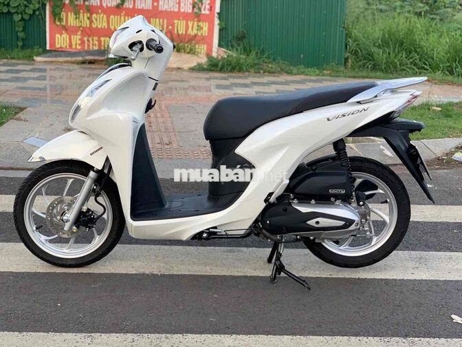 Honda Vision 2022 màu trắng