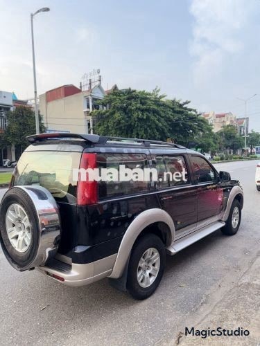 Ford Everest 2008 2.5L 4x4 MT Đen