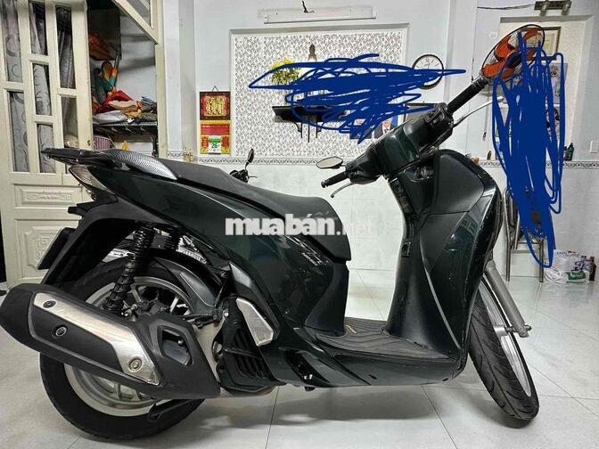 Q12 Ban SH 125i 2016  Xanh Đen