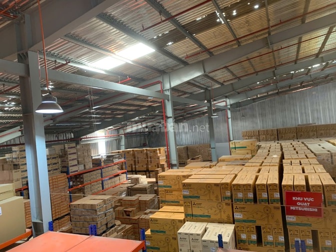 Cho thuê kho 2550m2 + VP tại Tam Bình, Dĩ An bãi rộng PCCC tự động