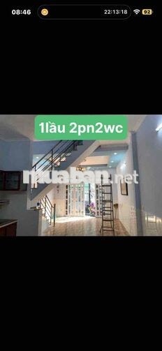 nhà 1 lầu 2pn2wc đ xe hơi gần chợ hiệp bình