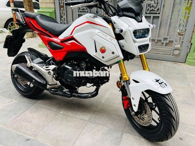 HONDA MSX 125 trắng đỏ đời cao bao mới