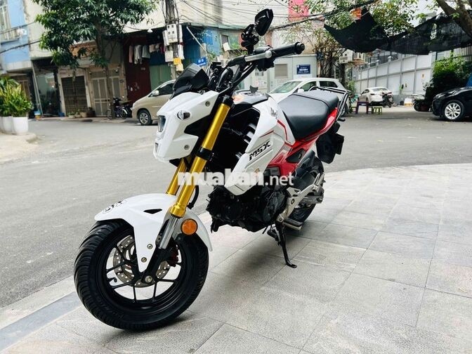 HONDA MSX 125 trắng đỏ đời cao bao mới