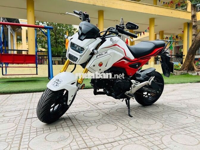 HONDA MSX 125 trắng đỏ đời cao bao mới