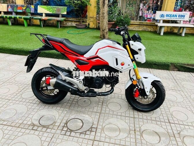HONDA MSX 125 trắng đỏ đời cao bao mới