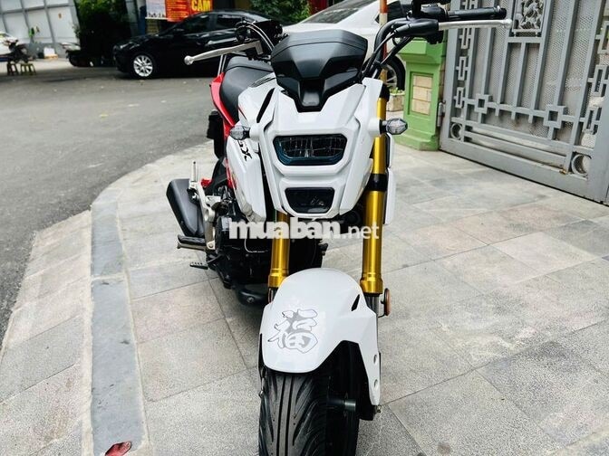HONDA MSX 125 trắng đỏ đời cao bao mới