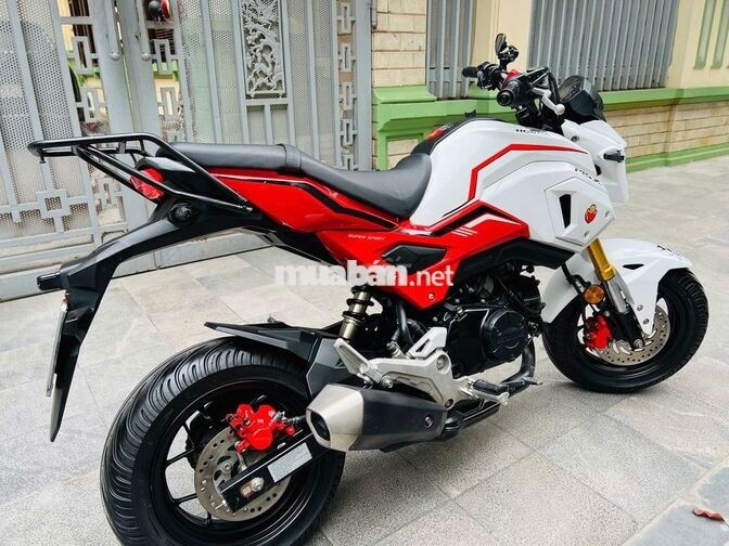 HONDA MSX 125 trắng đỏ đời cao bao mới