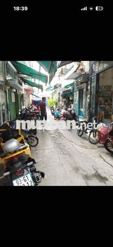 NHÀ NÁT HỒ THỊ KỶ Q.10 DTSD 27,1M2 3T550 CHỢ HỒ THỊ KỶ,CÓ SỔ HẺM THÔNG