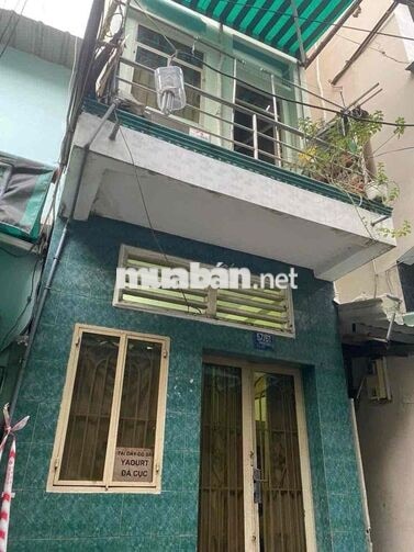 NHÀ NÁT HỒ THỊ KỶ Q.10 DTSD 27,1M2 3T550 CHỢ HỒ THỊ KỶ,CÓ SỔ HẺM THÔNG
