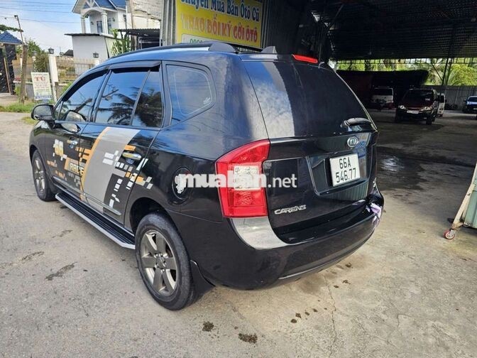 Kia Carens 2008 Số sàn Đen