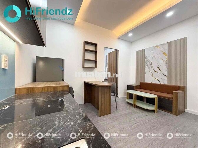 Căn hộ 1PN tách bếp full nội thất 40m2 ngay Nguyễn Kiệm gần Sân Bay
