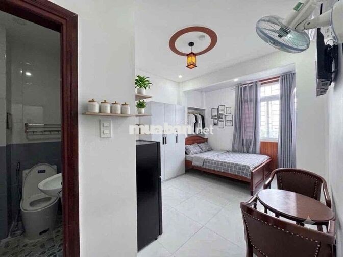 CHDV SÁT NGUYỄN THÁI SƠN-FULL NỘI THẤT-THANG MÁY-TIVI-CỬA SỔ LỚN