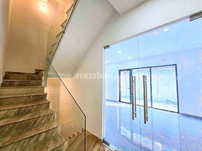 Cho thuê tòa nhà 1 hầm 4 tầng, Khu Đông Thủ Thiêm, 160m2, giá 65tr/th